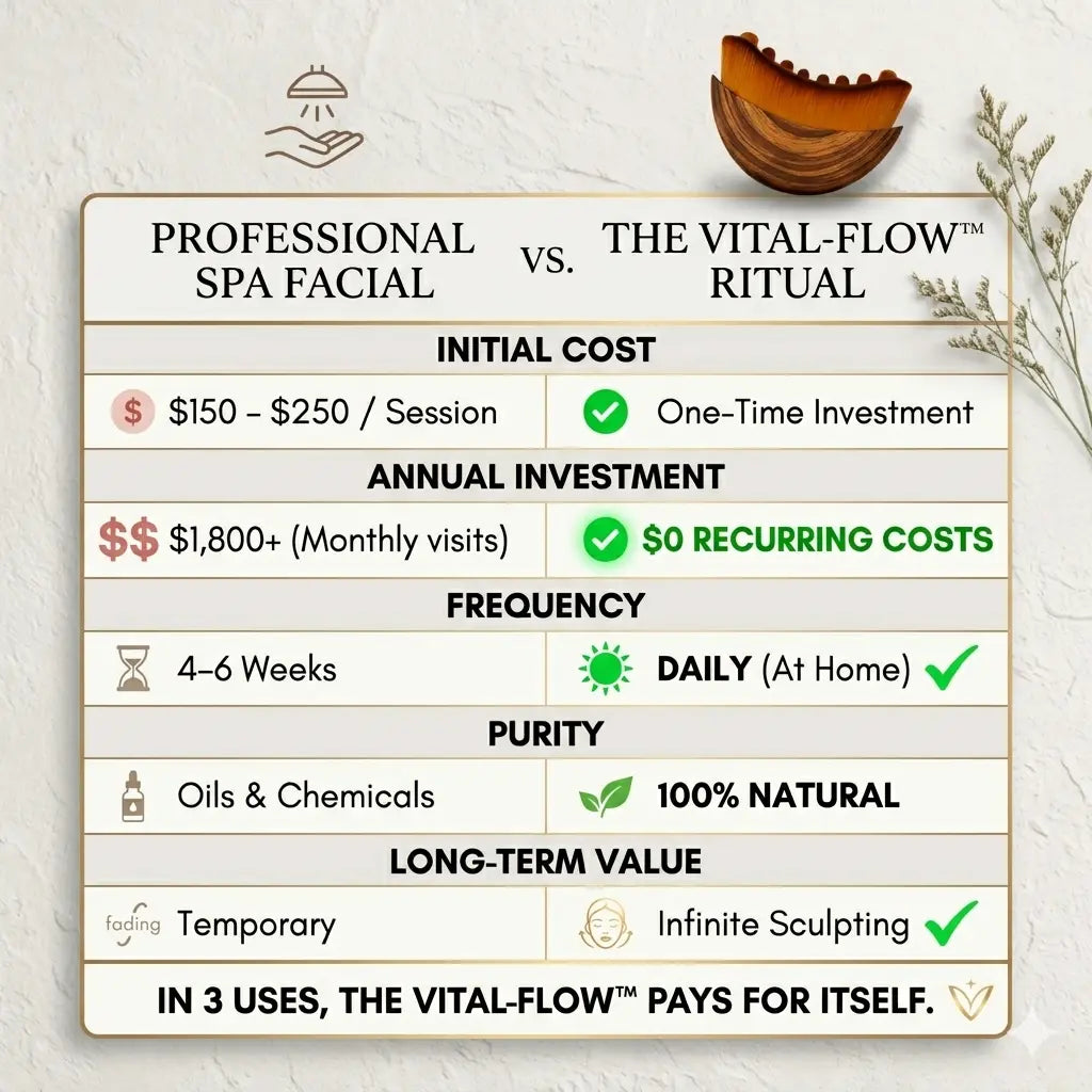 Vital Flow Body Sculpting & Detox Brush - Dry Brushing Exfoliator