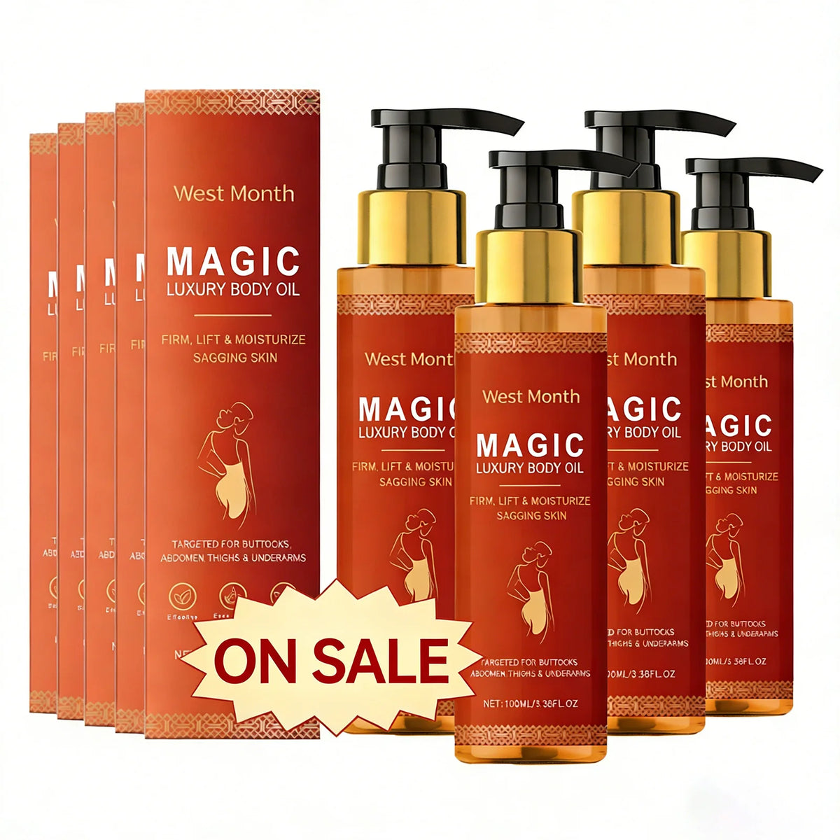 Magic Luxury Sculpted Radiance Elixir - Anti-Aging Face Serum & Oil