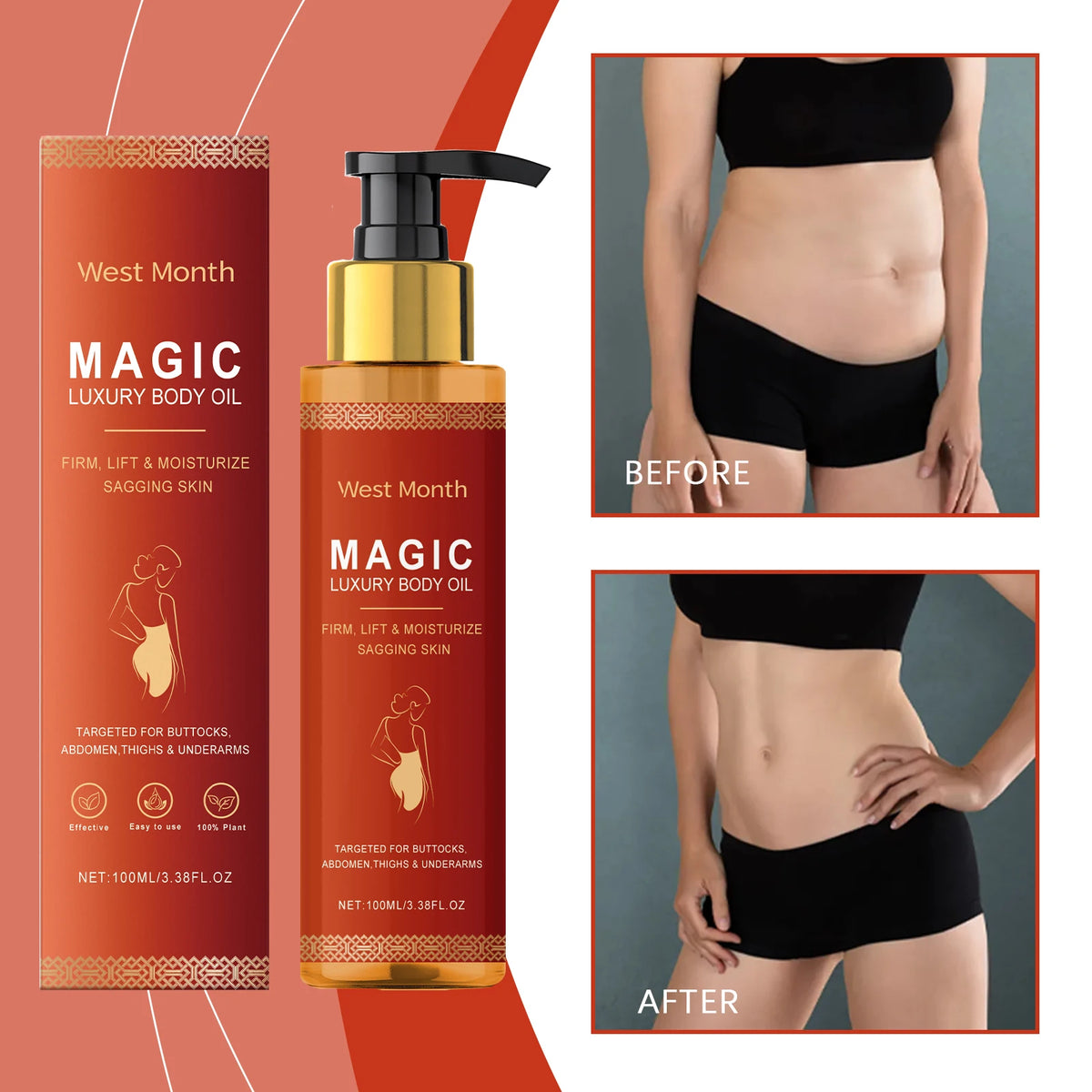 Magic Luxury Sculpted Radiance Elixir - Anti-Aging Face Serum & Oil
